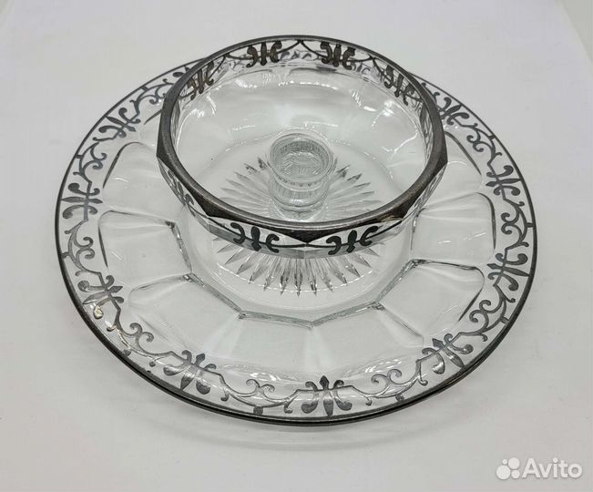 Серебряная менажница