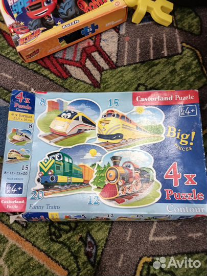 Пазлы для мальчика