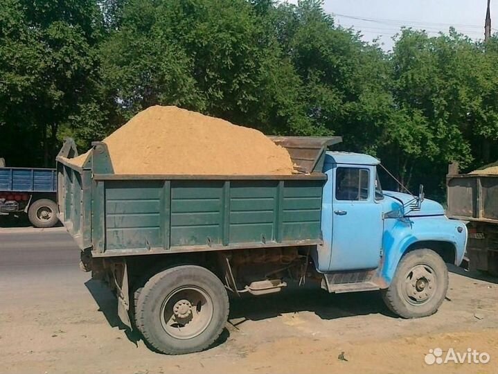 Щебень Песок Отсев пгс Гравий Глина. Доставка