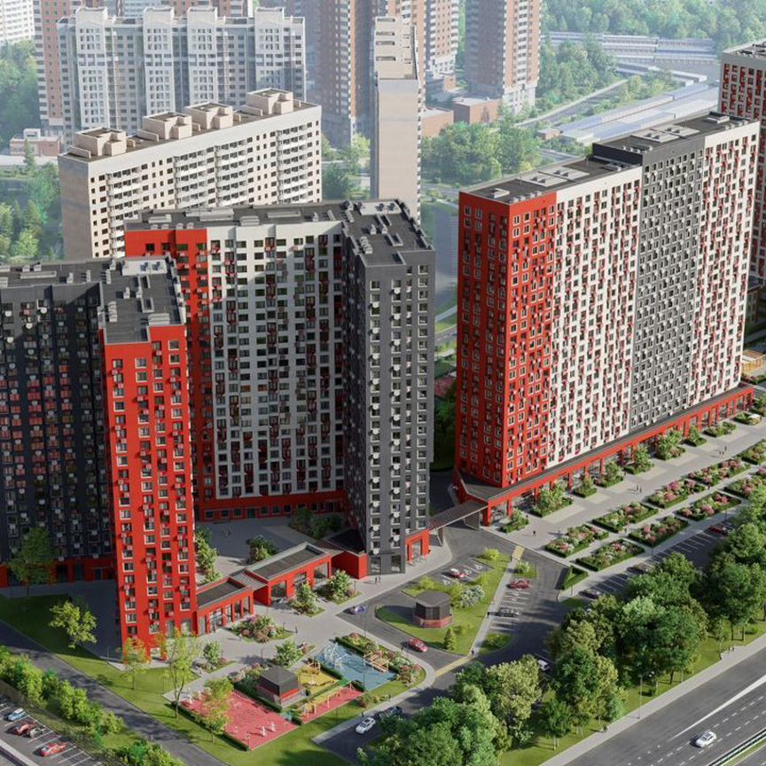 1-к. квартира, 36,6 м², 16/19 эт.