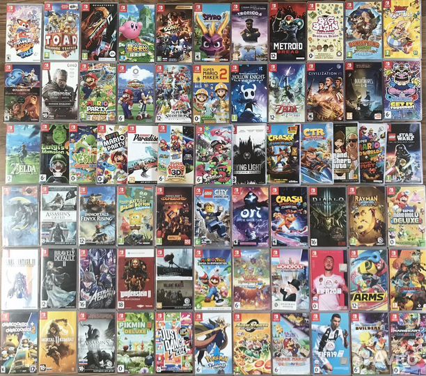 Игры для nintendo switch