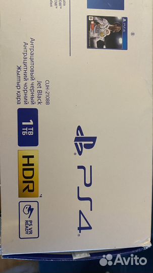 Игровая приставка ps4 1tb