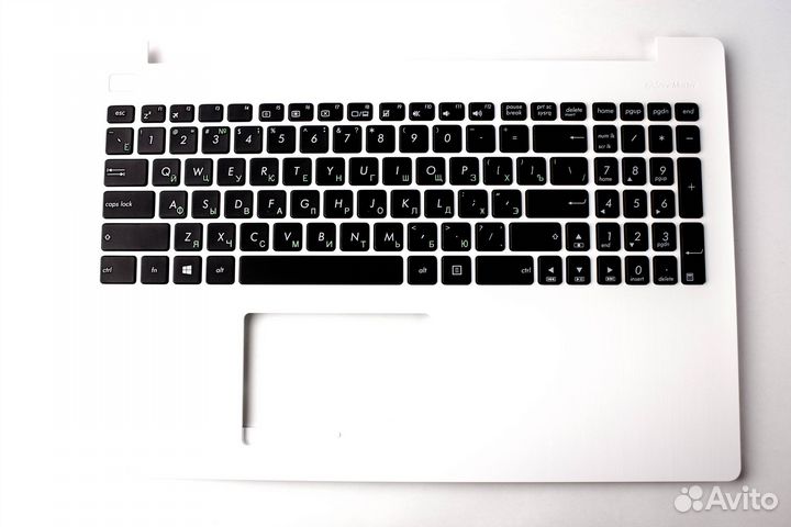 Клавиатура для AsusX553MA TopCase Белая p/n: 90N