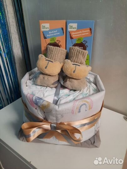 Торт из памперсов,подгузников