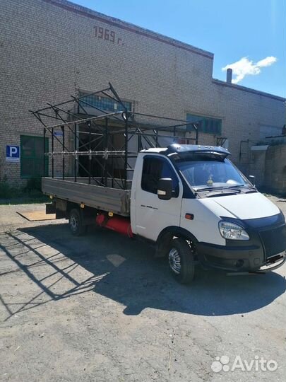 Грузотакси грузоперевозки на открытой газели