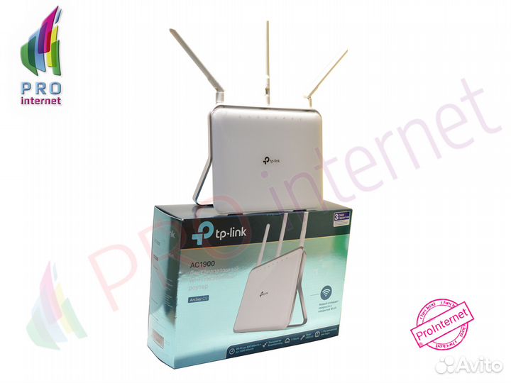 AC1900 Двухдиапазонный Wi-Fi гигабитный роутер