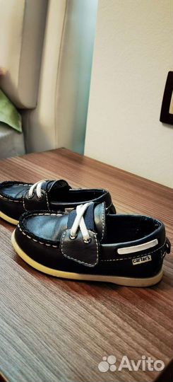 Мокасины топсайдеры для мальчика 23 Carter's