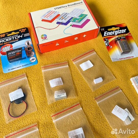 Радиодетали из Амперки - очень много