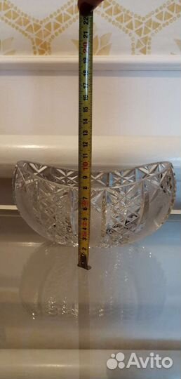 Хрустальный салатник СССР