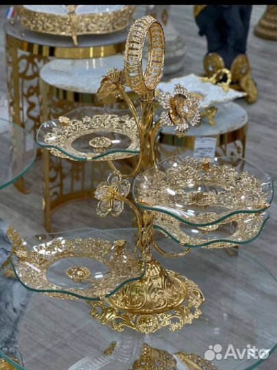 Этажерка для сухофрутов конфет выпечки