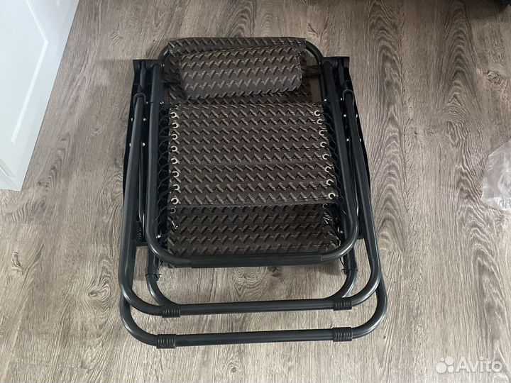 Кресло шезлонг складной