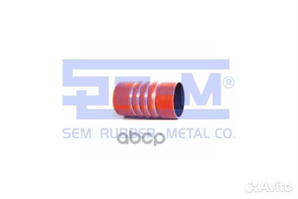 SEM11222 патрубок интеркулера (рм) силикон кра