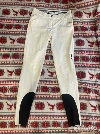 Белые бриджи Equiline