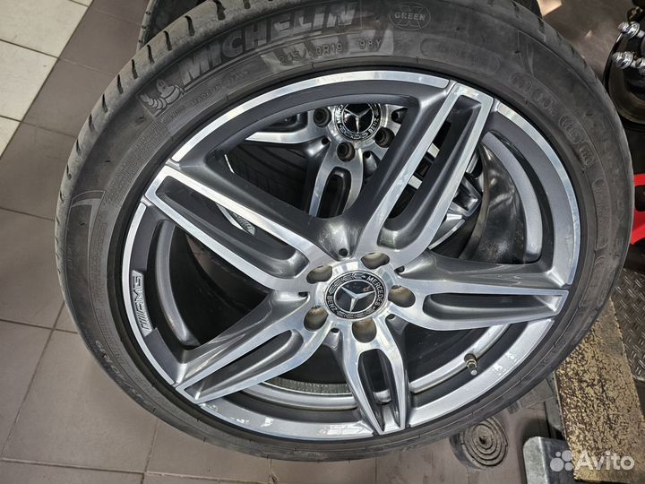 Диски mersedes w213 r19 разноширокие