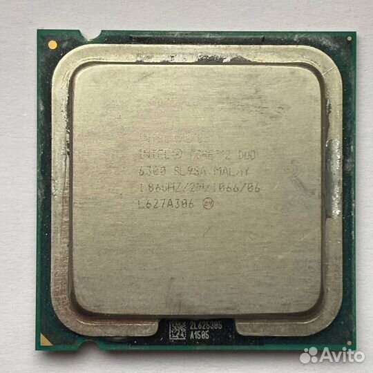 Intel Core2 Duo E6300 1,86 ггц plga775, LGA775