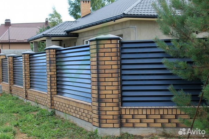 Забор жалюзи