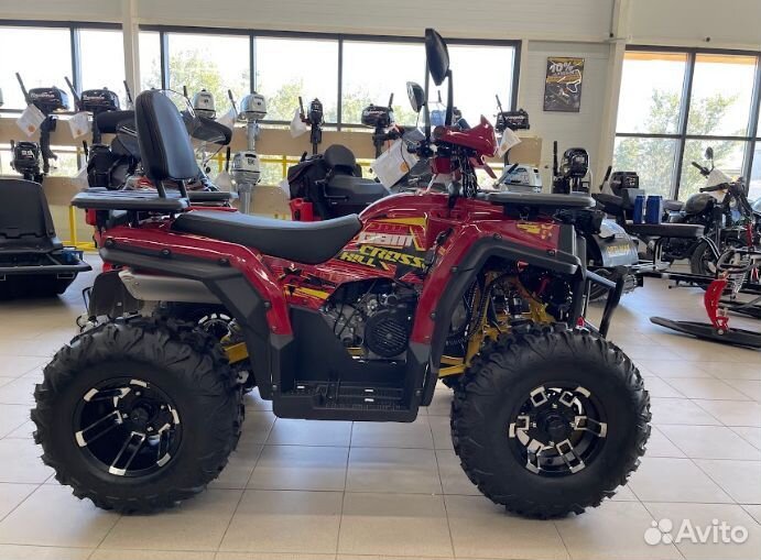 Квадроцикл GBM cross hill 300 NEW premium RED