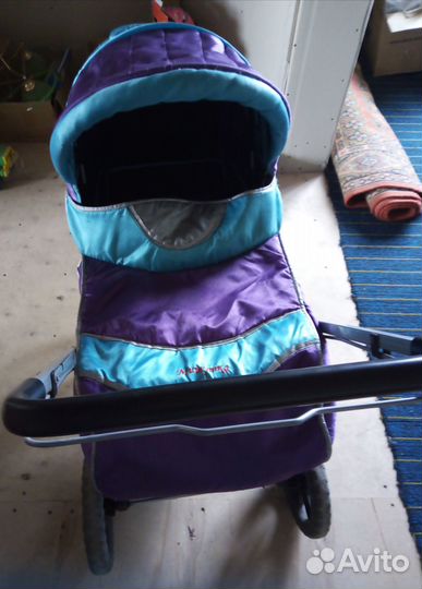 Коляска с перекидной ручкой. Вагонка