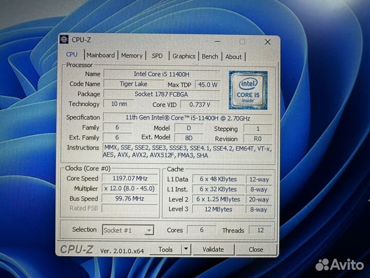 Игровой ноутбук Dell g15 5511 11400H RTX3050