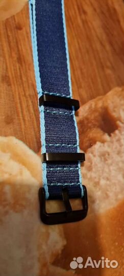Плотный холщовый ремешок для часов