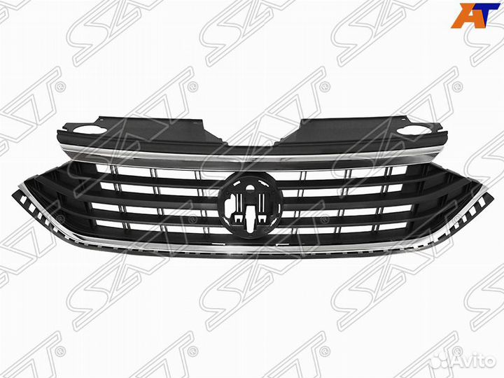 Фольксваген Поло решетка радиатора бампера 2020г