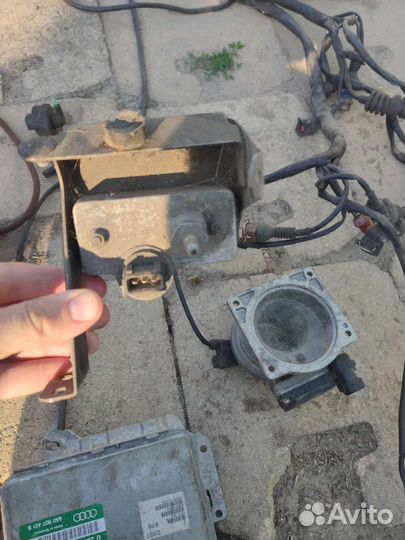 Проводка с датчиками Ауди 80 с мотора 1.9 1z