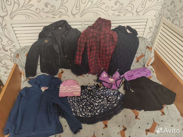 Мешок вещей для девочки