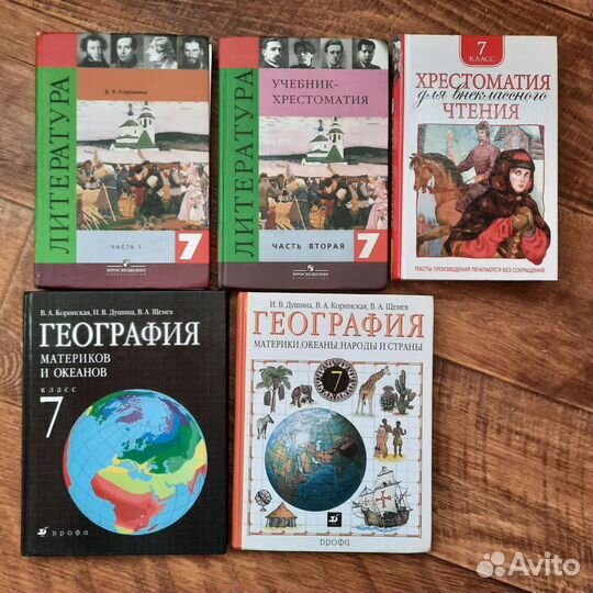 Учебник 7 кл. литер. 1 ч. в доставке