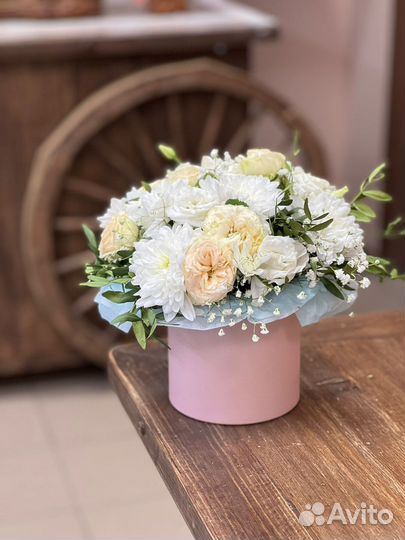 Цветы в коробке