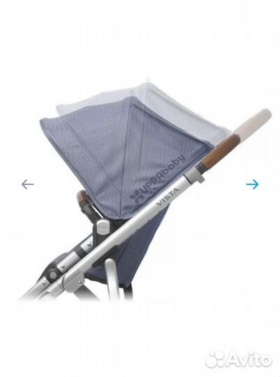 Коляска uppababy vista прогулочный блок