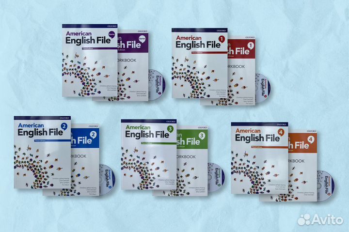 American English File (комплект S+W) + CD