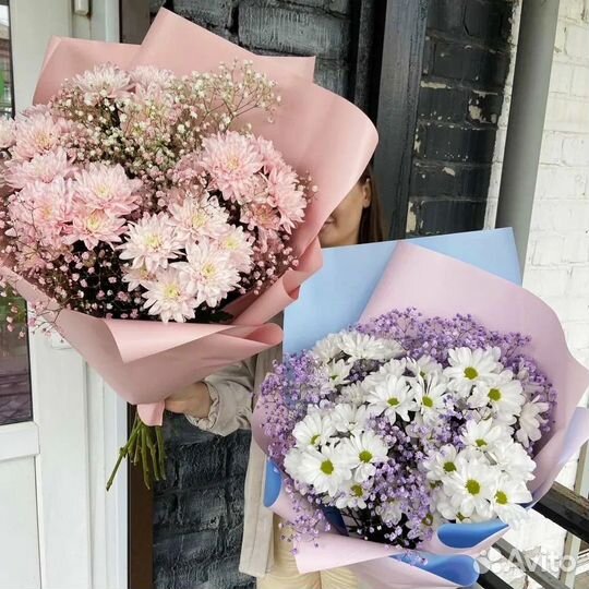 Букеты с гипсофилой