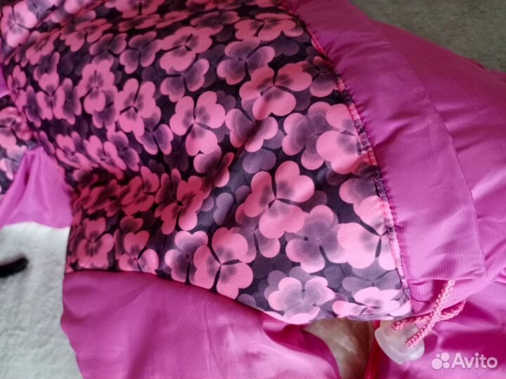 Зимний комбинезон для девочки 86