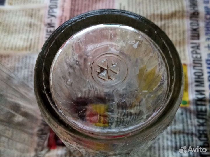 Граненые стаканы времен СССР