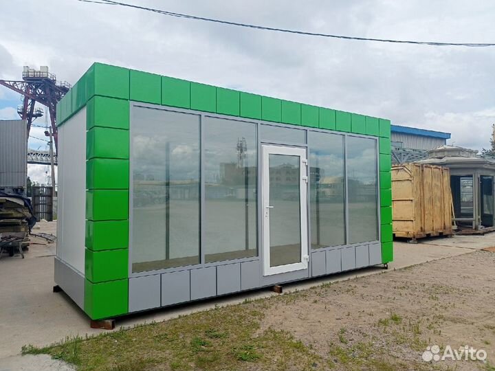 Торговый павильон 6х2,5
