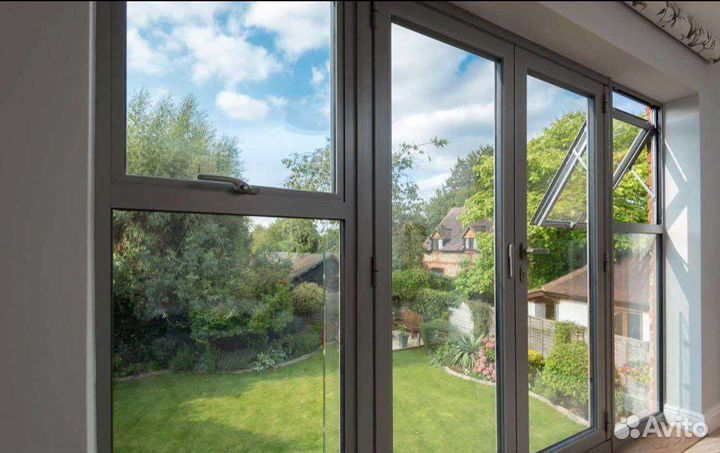 Алюминиевые окна от производителя
