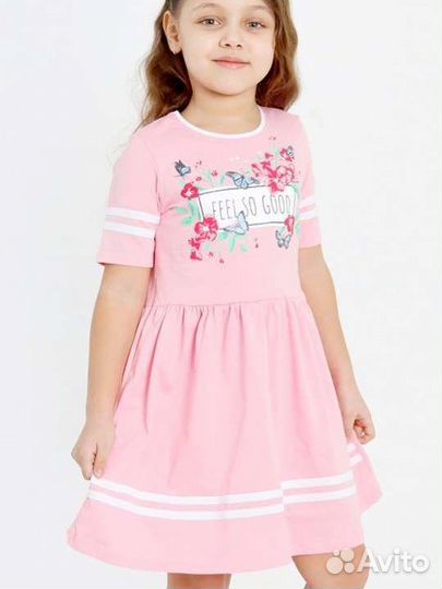 Платье для девочки новое 134