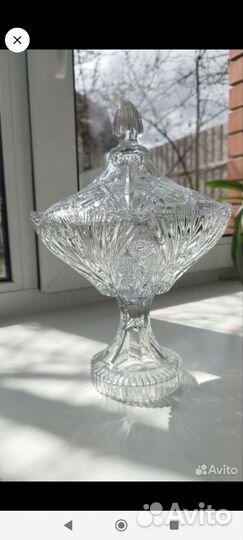 Конфетница с крышкой