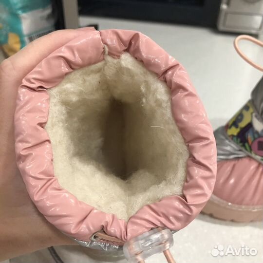 Сапоги зимние детские/ дутики / обувь девочки