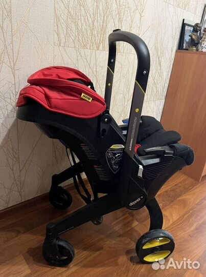 Коляска автокресло Doona + flame red