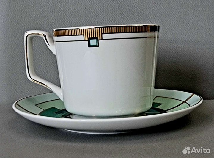 Новый чайный набор millimi Изумруд 12 пр., 260мл