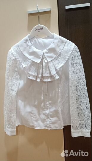 Блузки школьные 1-2 класс