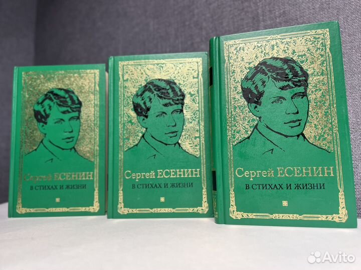 Сергей Есенин в стихах и жизни. Комплект из 3 книг