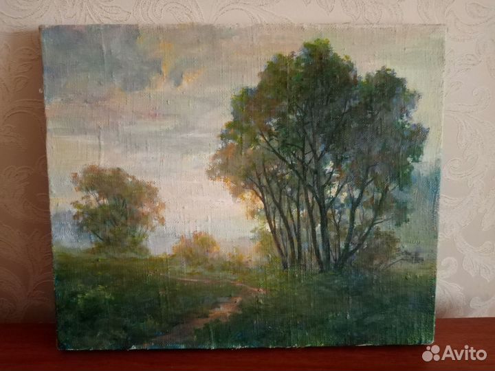 Картина. Холст. Масло. Пейзаж