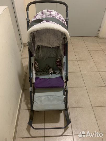 Коляска санки