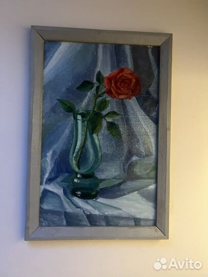 Картина роза