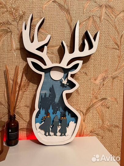 Панно “Harry Potter” и сундук для книг