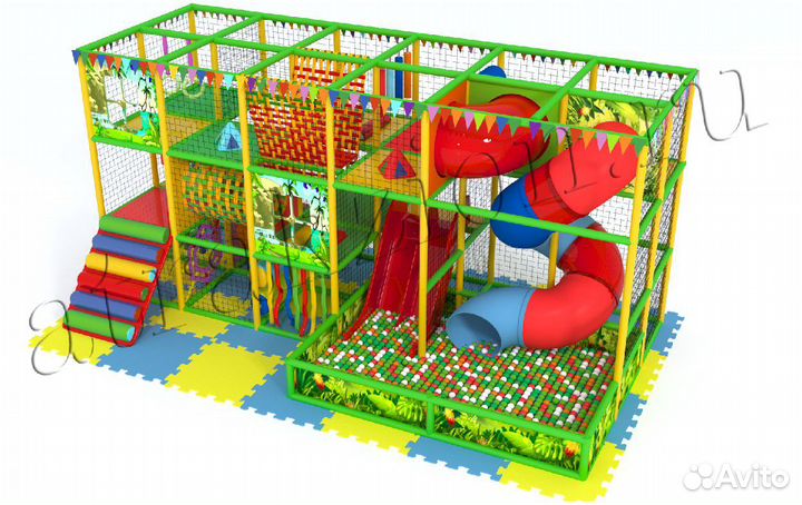 Детский игровой лабиринт