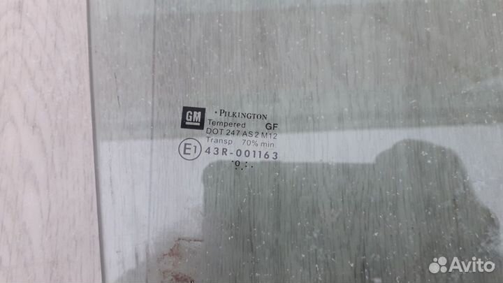 Стекло двери задней правой №49 Opel Astra H Седан