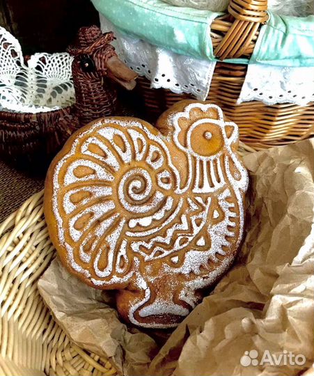 Имбирные пряники с начинкой на заказ Челябинск
